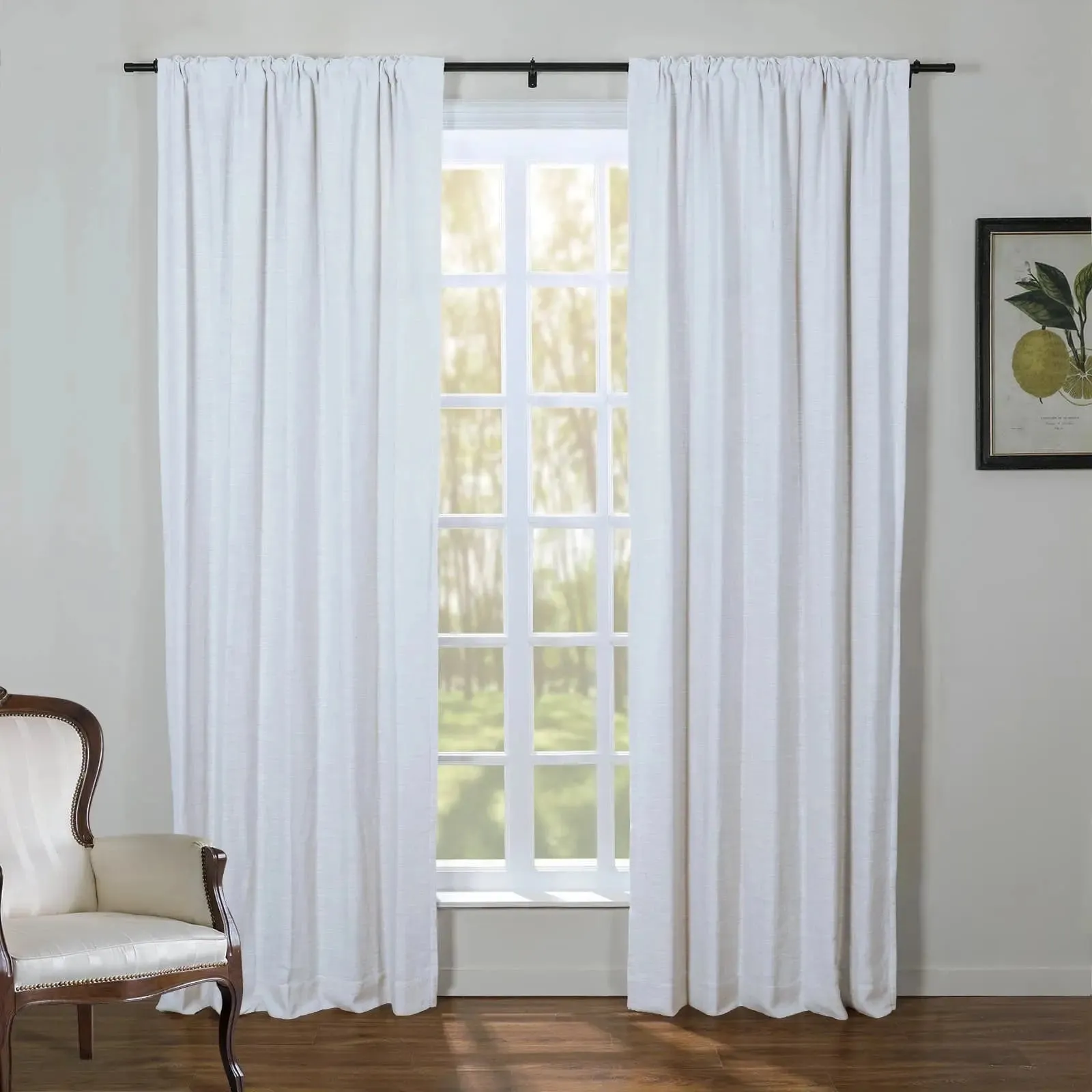 Kyla Linen Blend Drapery Soft Top