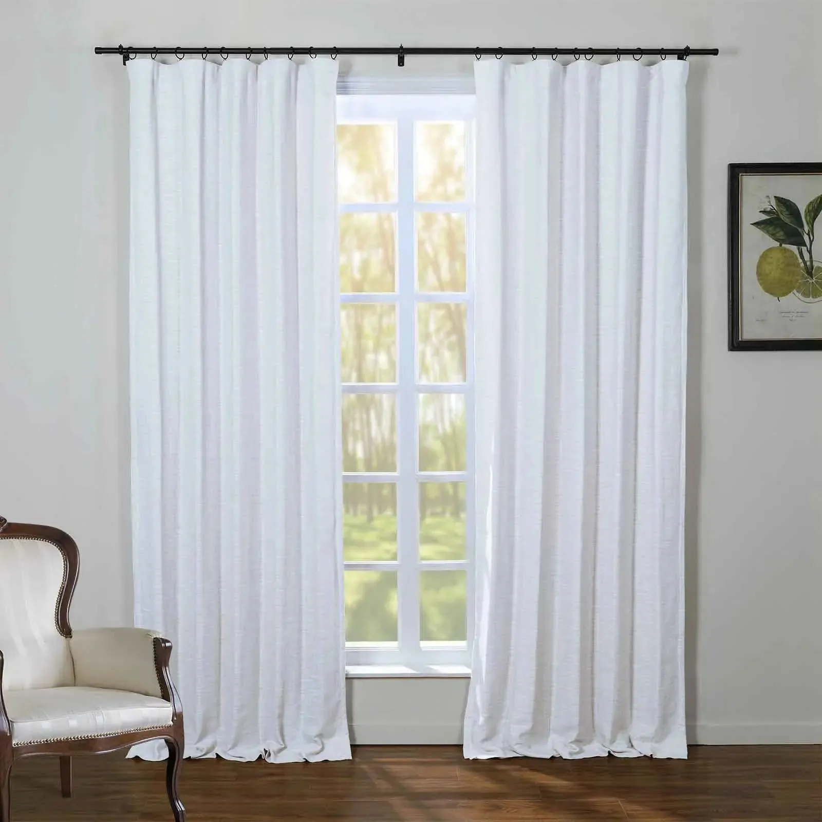 Kyla Linen Blend Drapery Soft Top