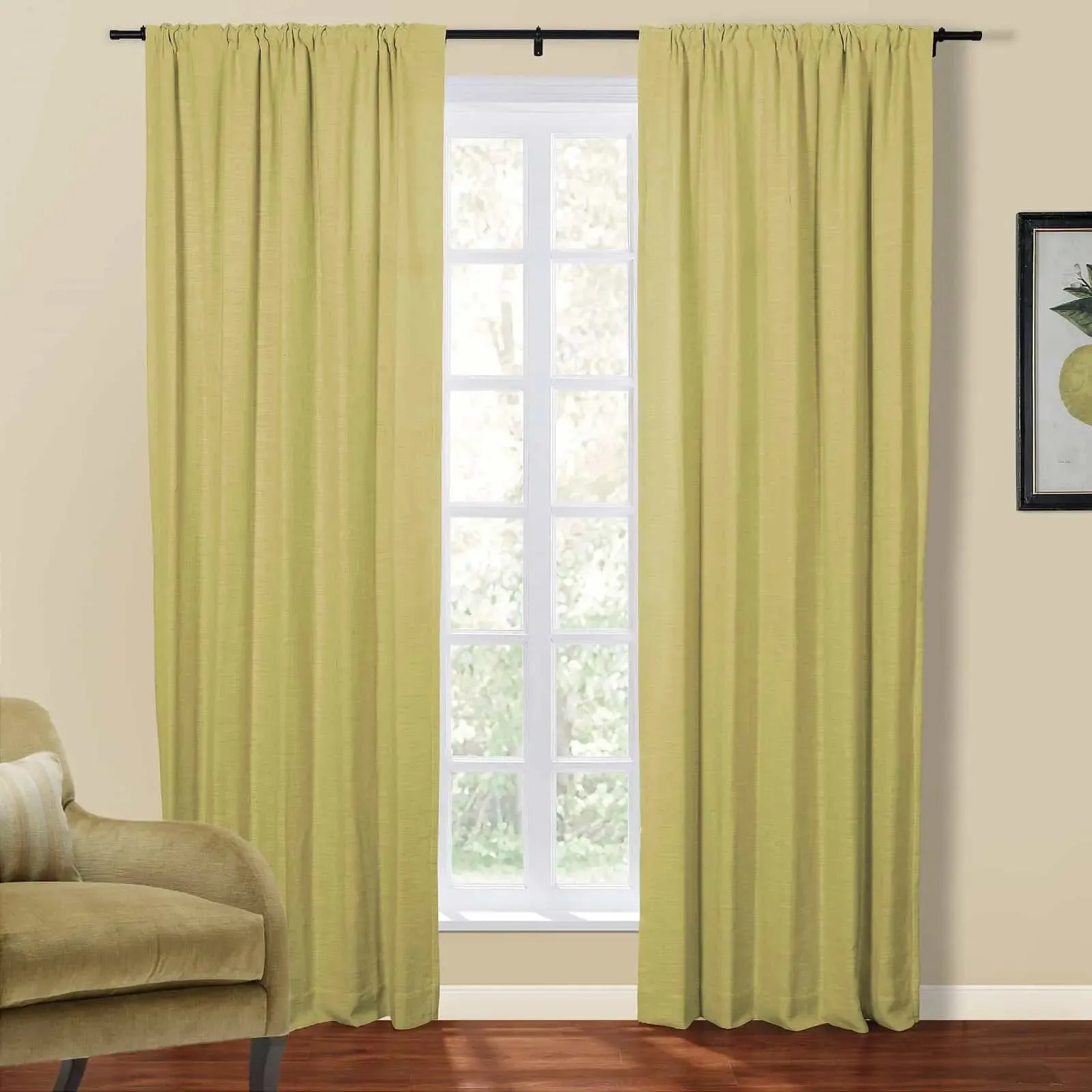 Kyla Linen Blend Drapery Soft Top