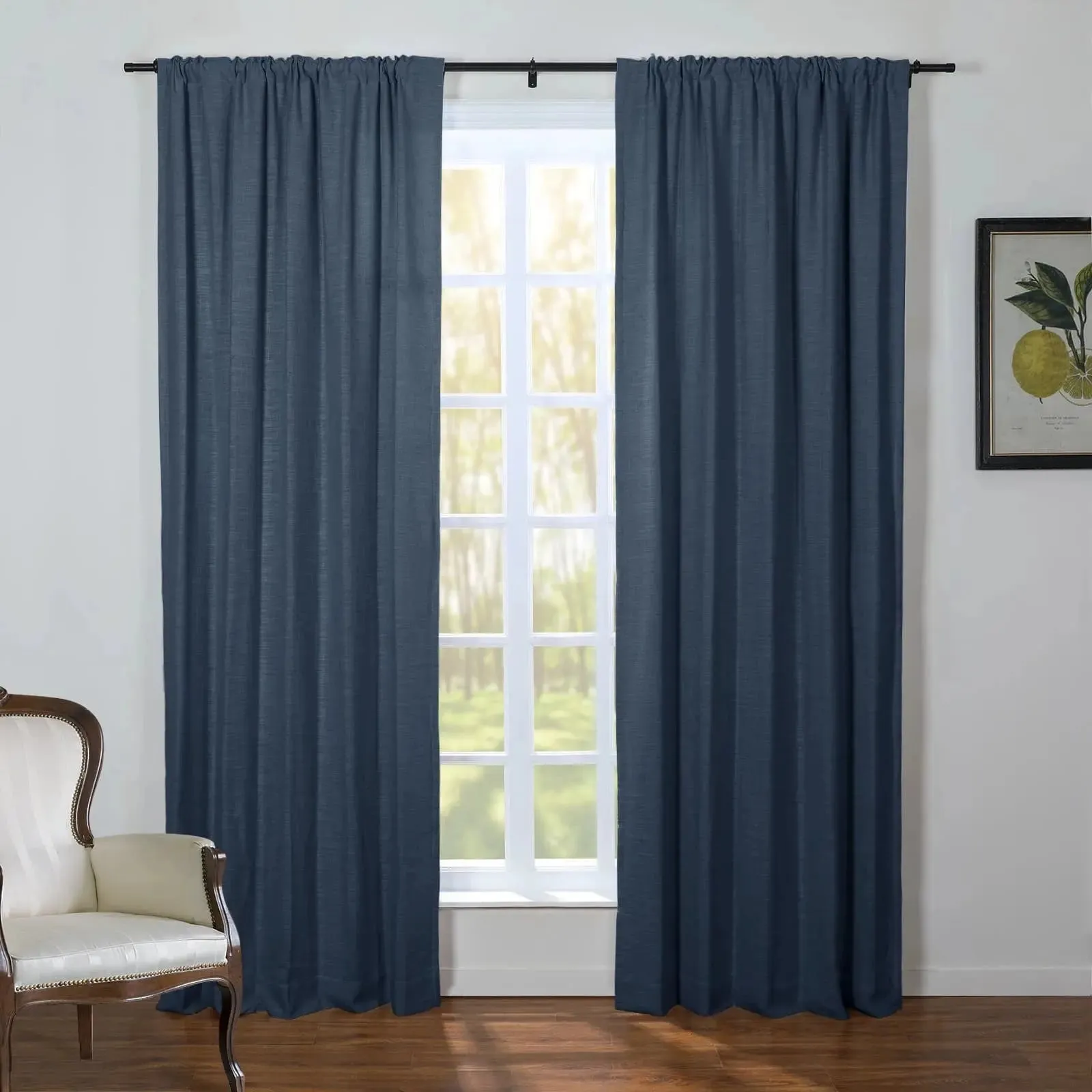 Kyla Linen Blend Drapery Soft Top