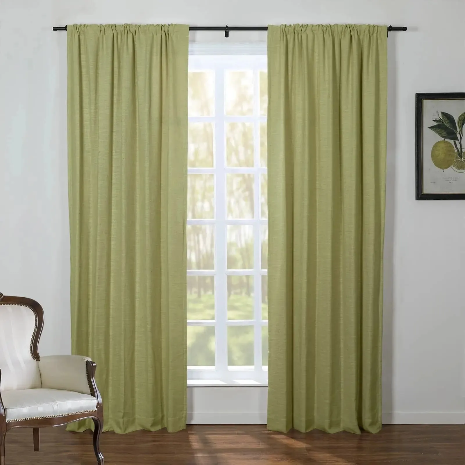 Kyla Linen Blend Drapery Soft Top