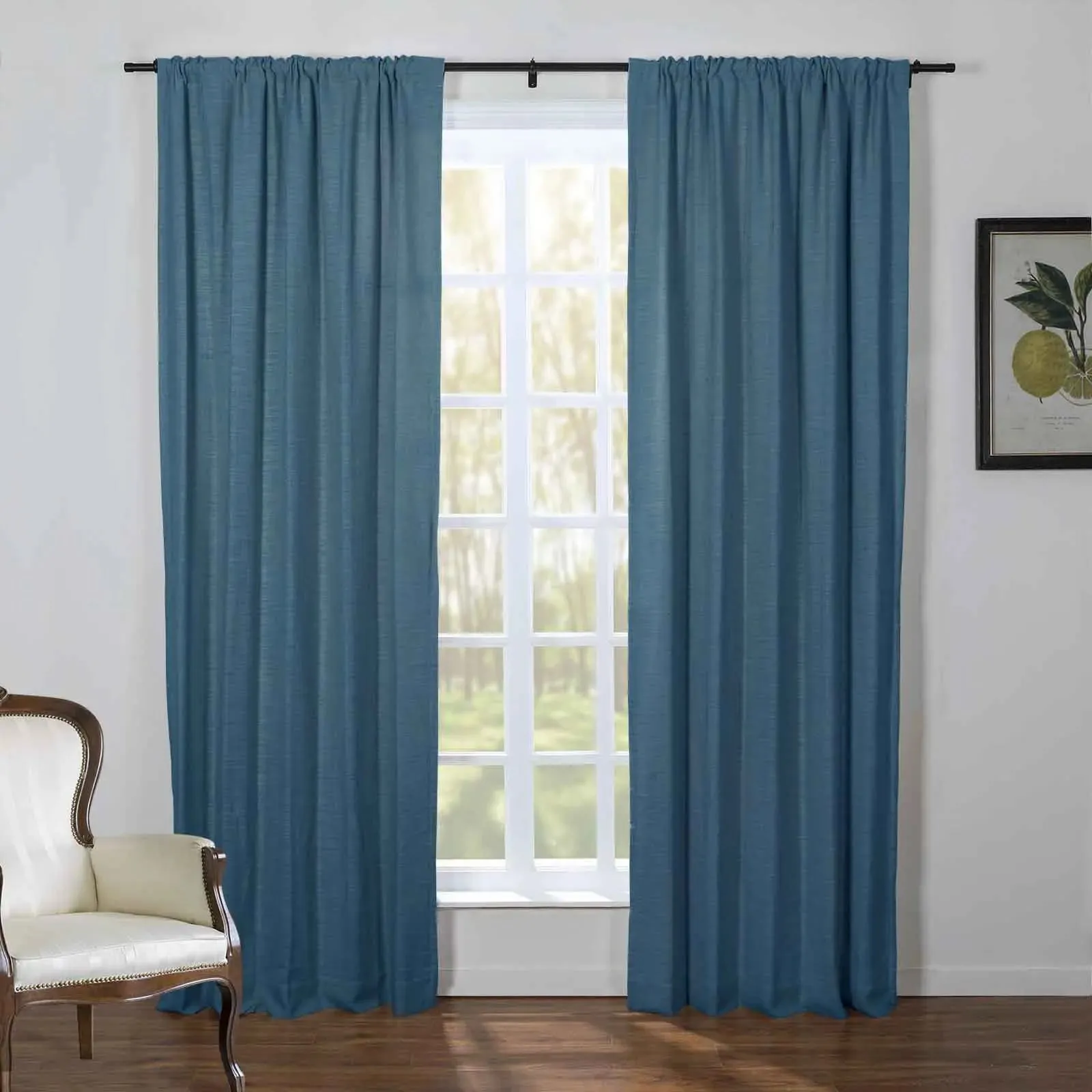 Kyla Linen Blend Drapery Soft Top