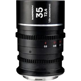 Laowa Nanomorph 35mm T2.4 1.5X S35 (Silver) - (Cine) Fuji X