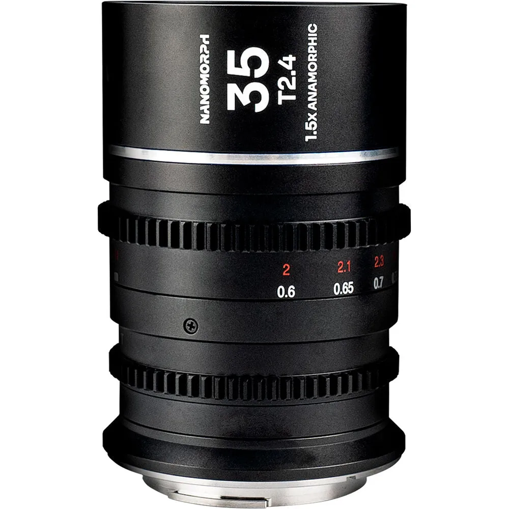 Laowa Nanomorph 35mm T2.4 1.5X S35 (Silver) - (Cine) Fuji X