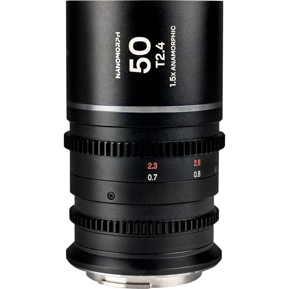 Laowa Nanomorph 50mm T2.4 1.5X S35 (Silver) - (Cine) MFT