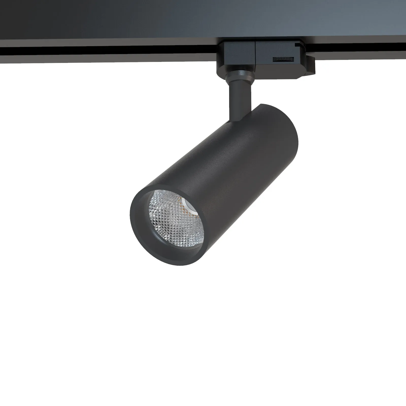 LED COB 15W 3-Wire Dimmable Track Light 3000K Warmwhite in White & Black