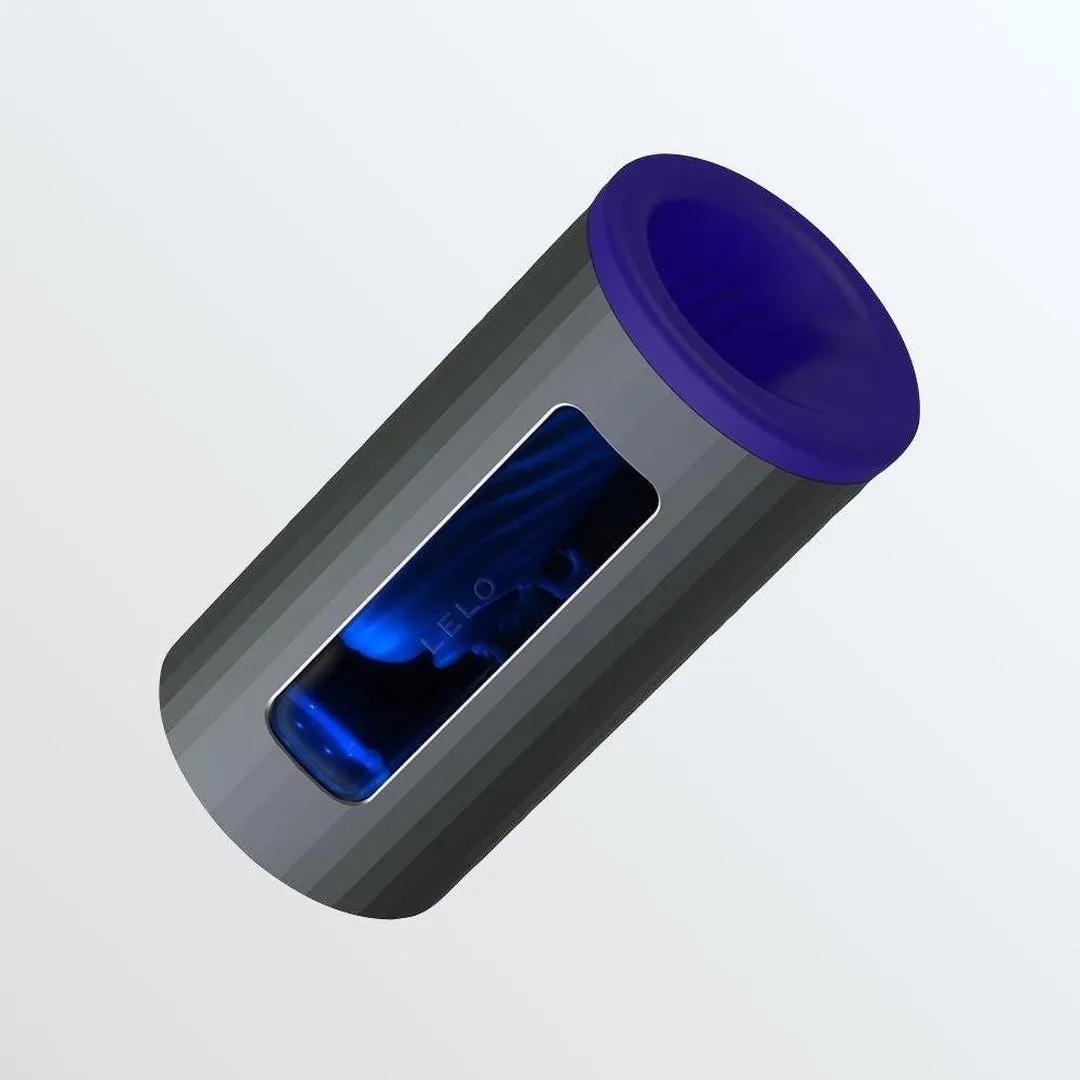 LELO F1S V2X App-Controlled Penis Masturbation Sleeve - Blue