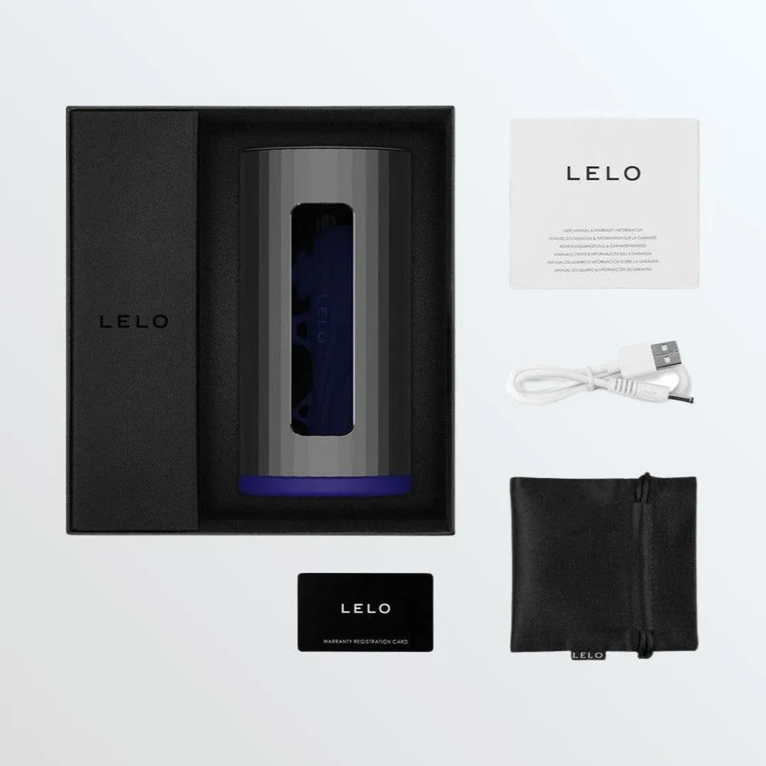 LELO F1S V2X App-Controlled Penis Masturbation Sleeve - Blue