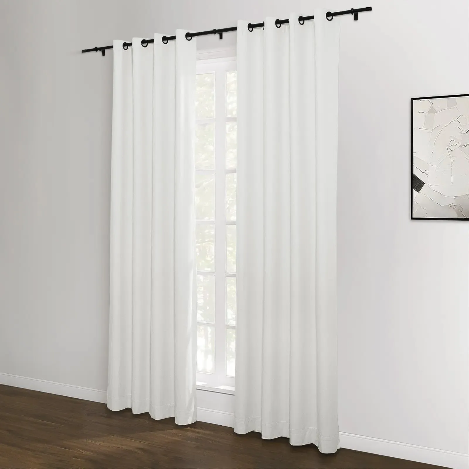 Lila Blackout Drape Grommet