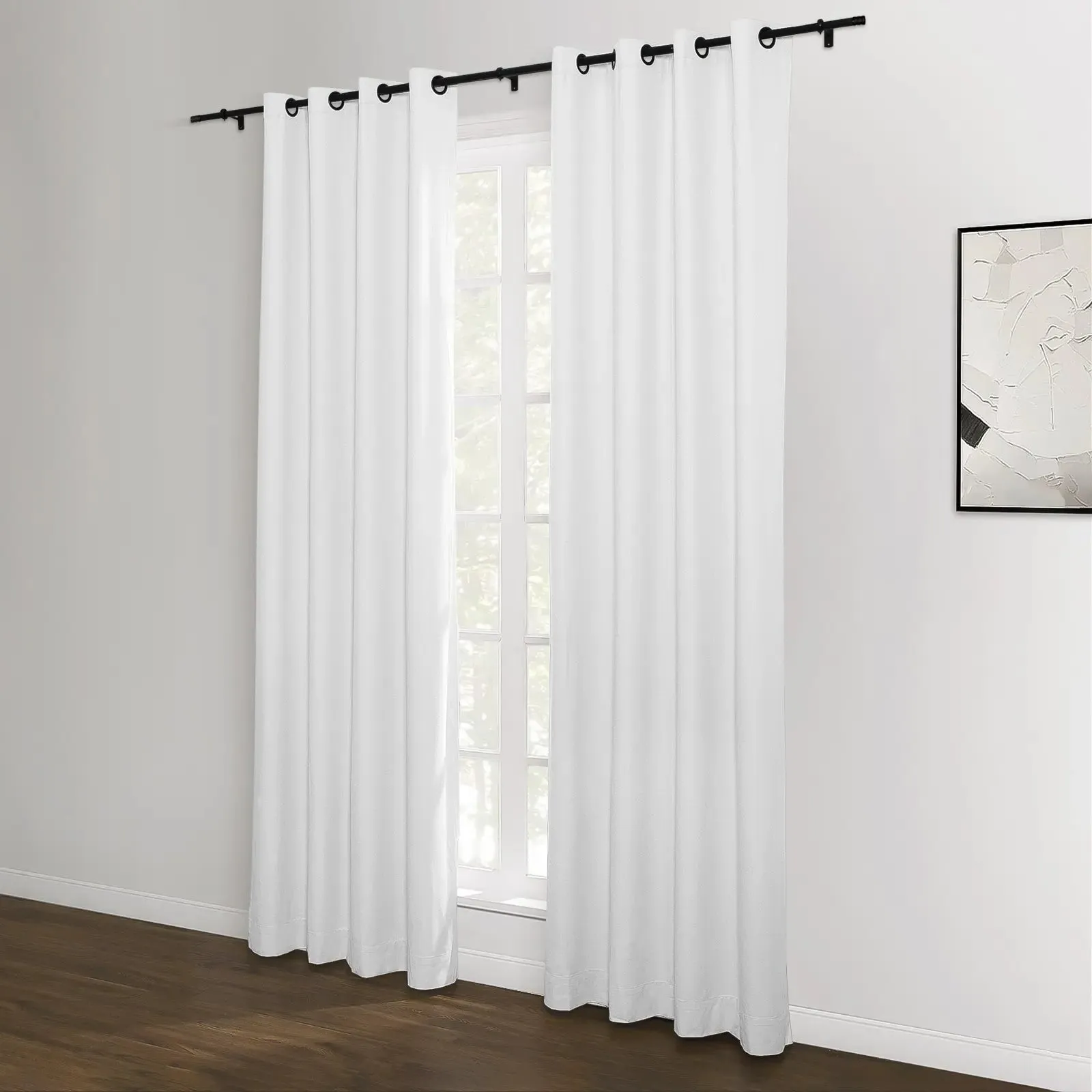 Lila Blackout Drape Grommet