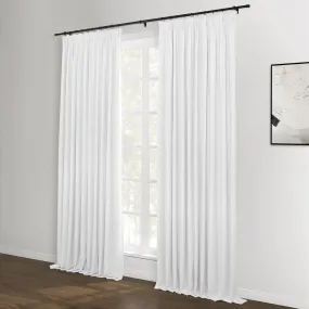 Lila Blackout Drape Pleated