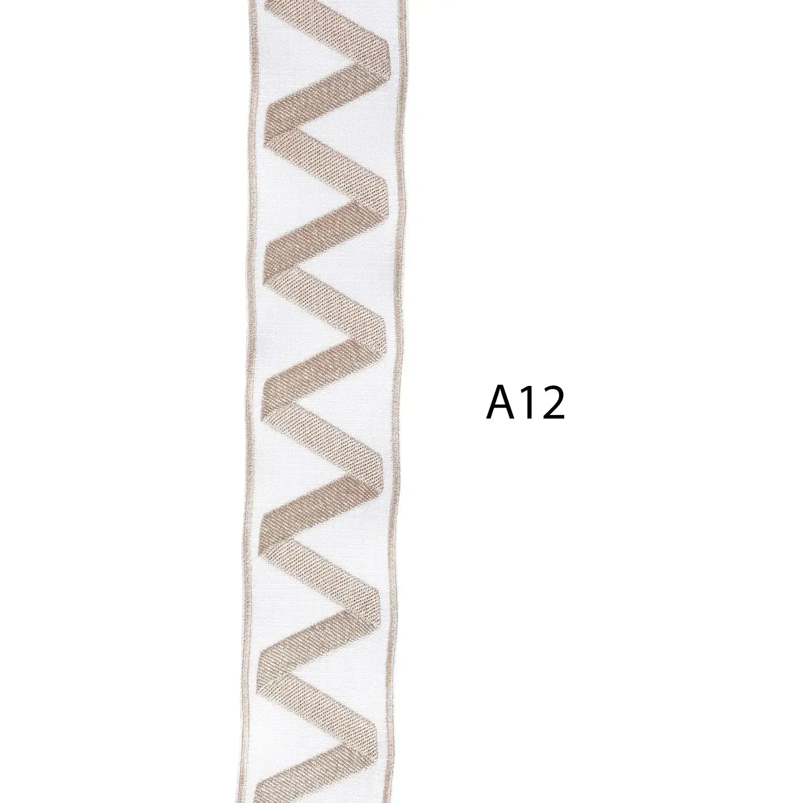 Liz Linen Curtains with Border Trim (Sold per Pair)