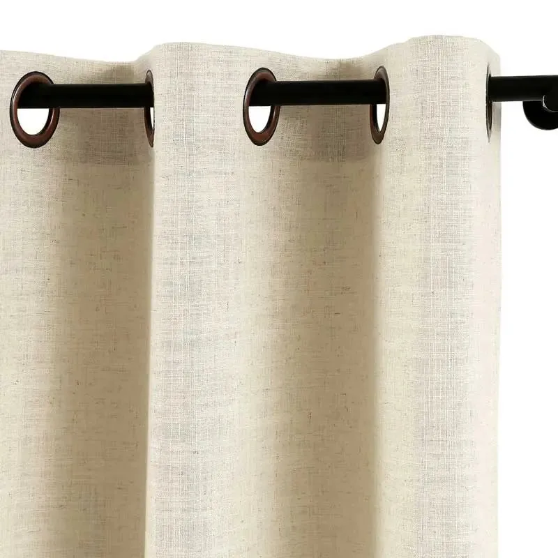 Liz Linen Drape Grommet