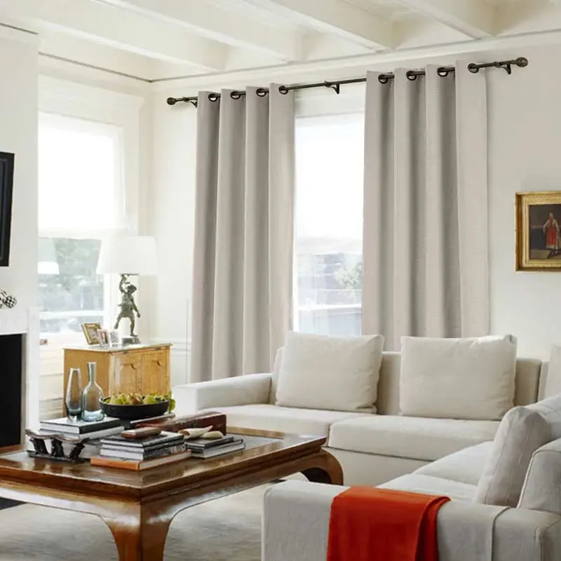Liz Linen Drape Grommet