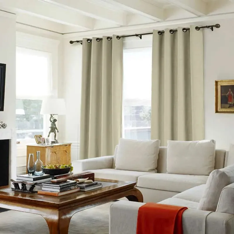 Liz Linen Drape Grommet