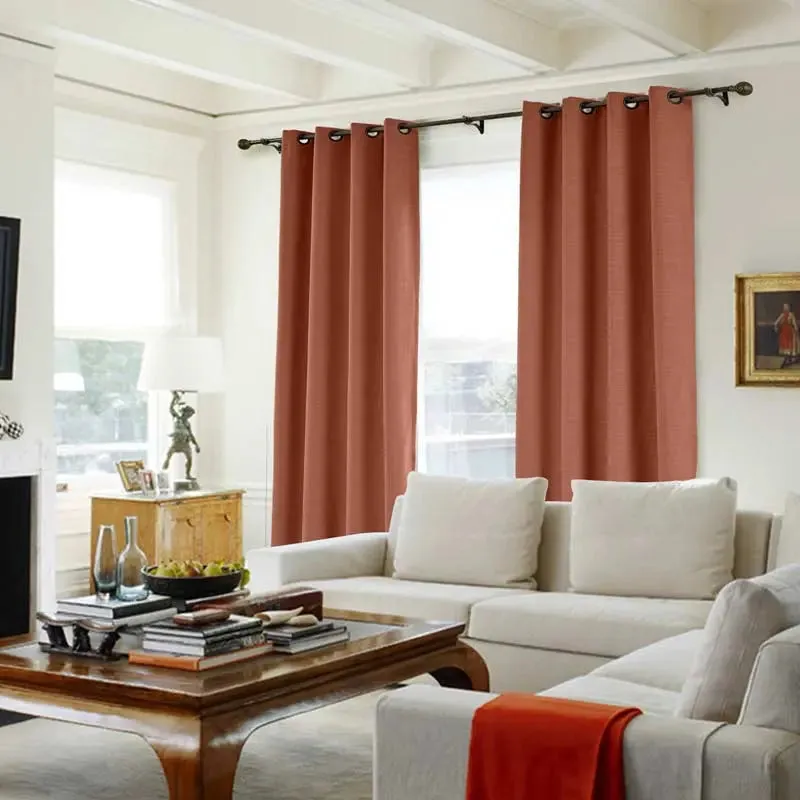 Liz Linen Drape Grommet