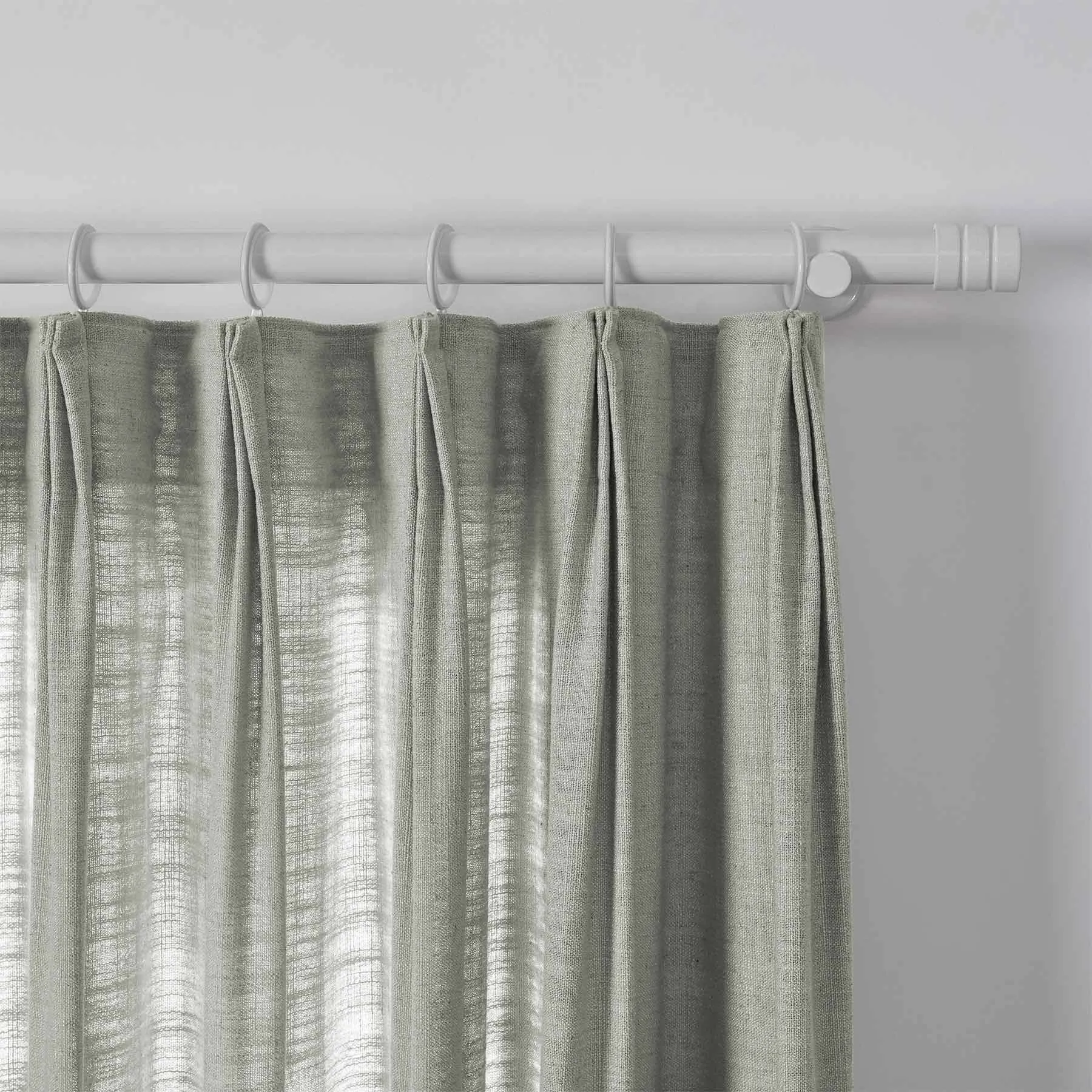 Liz Linen Drape Pleated