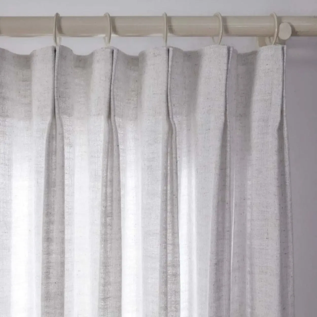 Liz Linen Drape Pleated