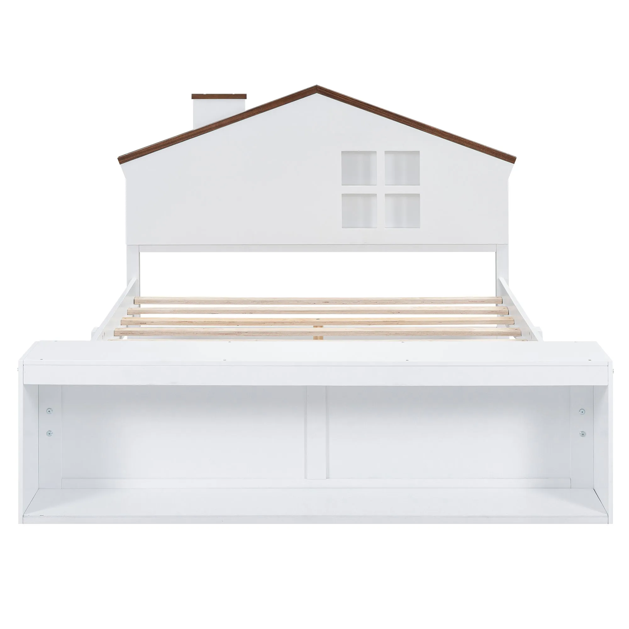 Luminous Haven Storage Bed