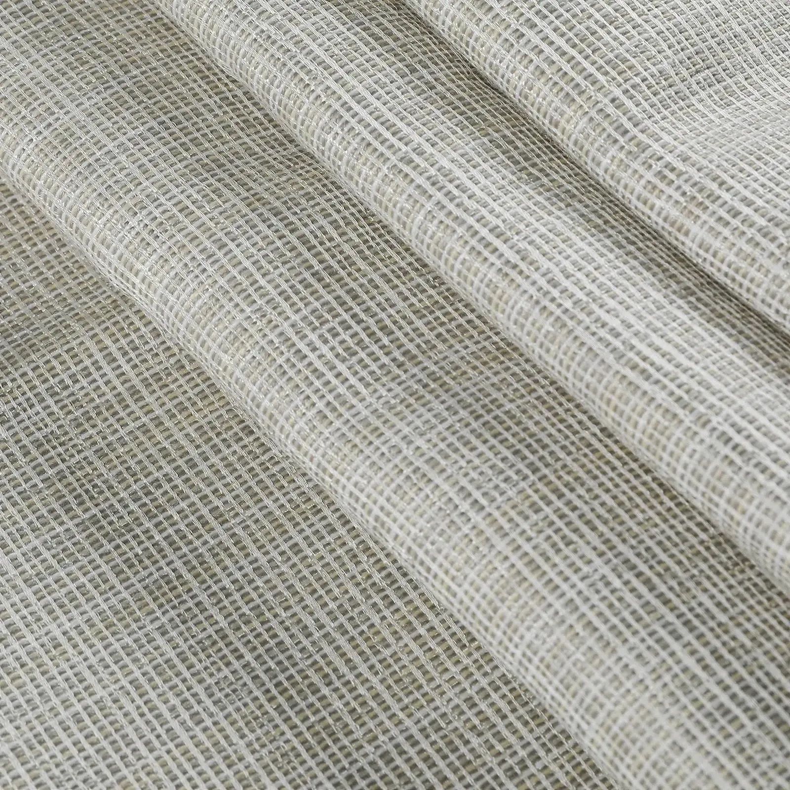 Lydia Mesh Jacquard Curtain Pleated