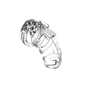 Man Cage Chastity Cock Cage Model 02 Clear 3.5 Inch / 9cm