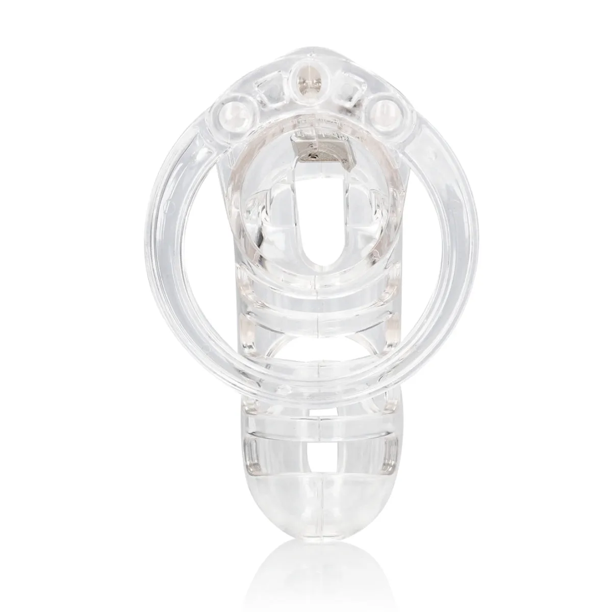 Man Cage Chastity Cock Cage Model 26 Clear 4.5 Inch / 11.5cm