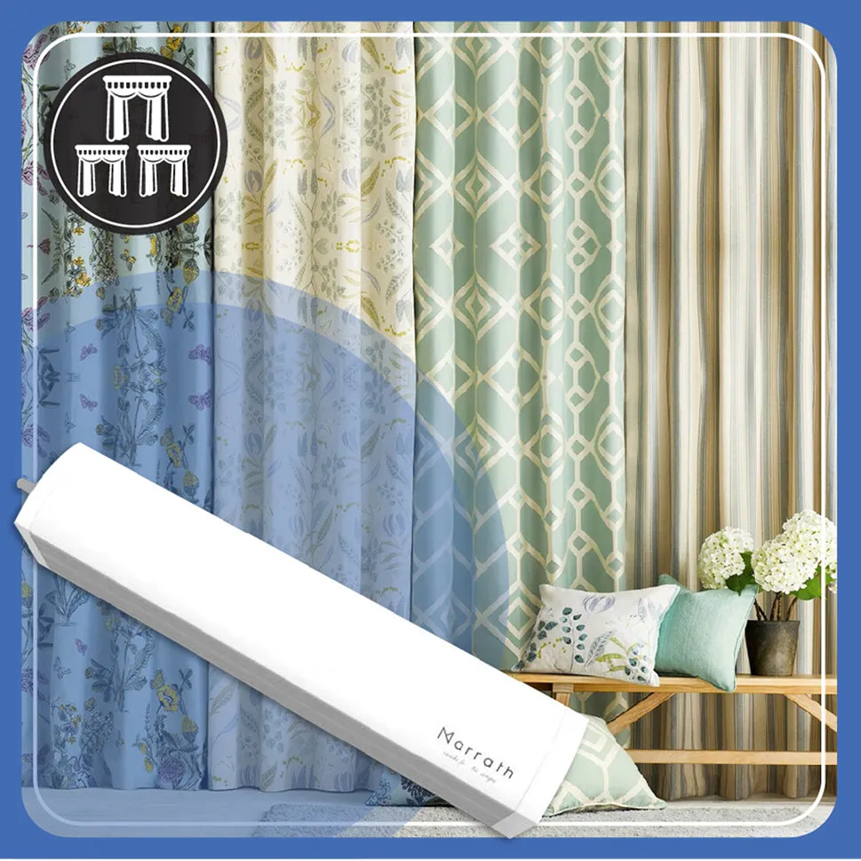 Marrath Smart Wi-Fi Curtain Motor and Rail System
