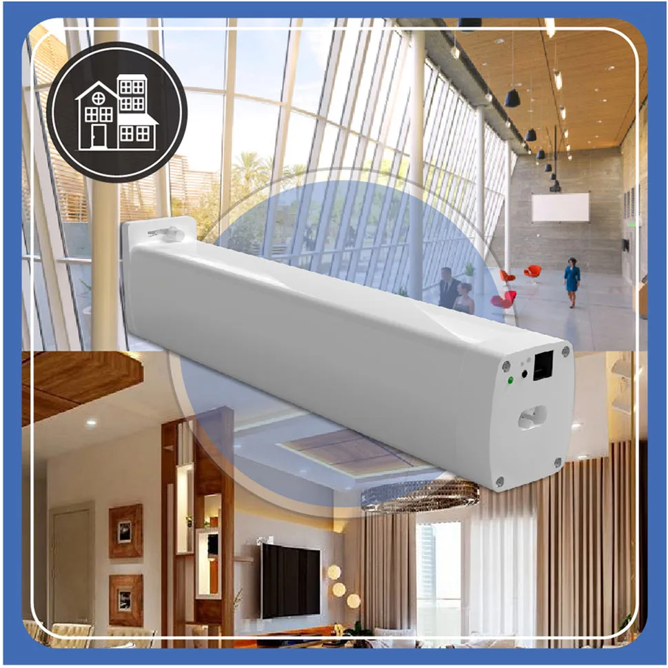 Marrath Smart Wi-Fi Curtain Motor and Rail System