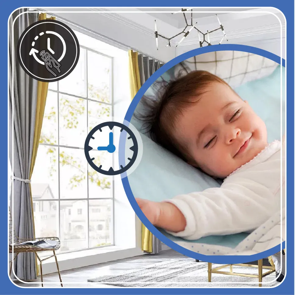 Marrath Smart Wi-Fi Curtain Motor and Rail System