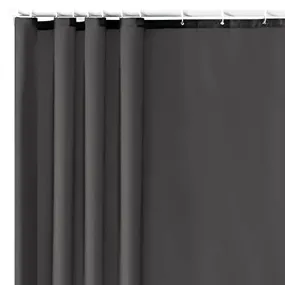 MY 8 STORE Soft Non-Toxic PEVA Shower Curtain Liner for Bathroom Showers and Bathtubs: Magnets, Metal Grommets, Eco-Friendly, Odor Free, Standard Size 72" Length (Chocolate Brown)