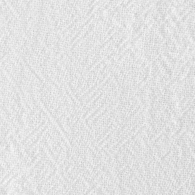 New - 84"x52" Washed Cotton Twist Tab Light Filtering Curtain Panel White - Archaeo