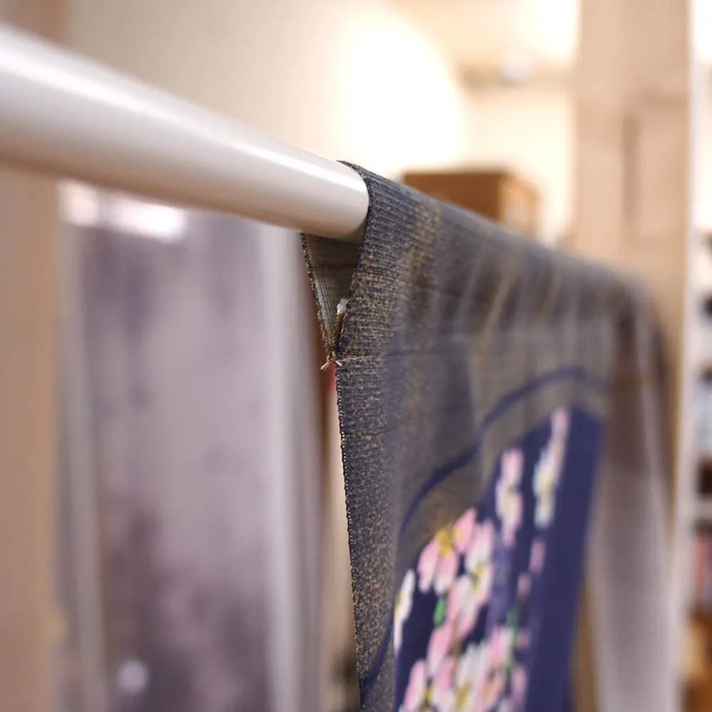 NOREN Japanese Doorway Curtain Sakura Full Moon 150 x 85cm