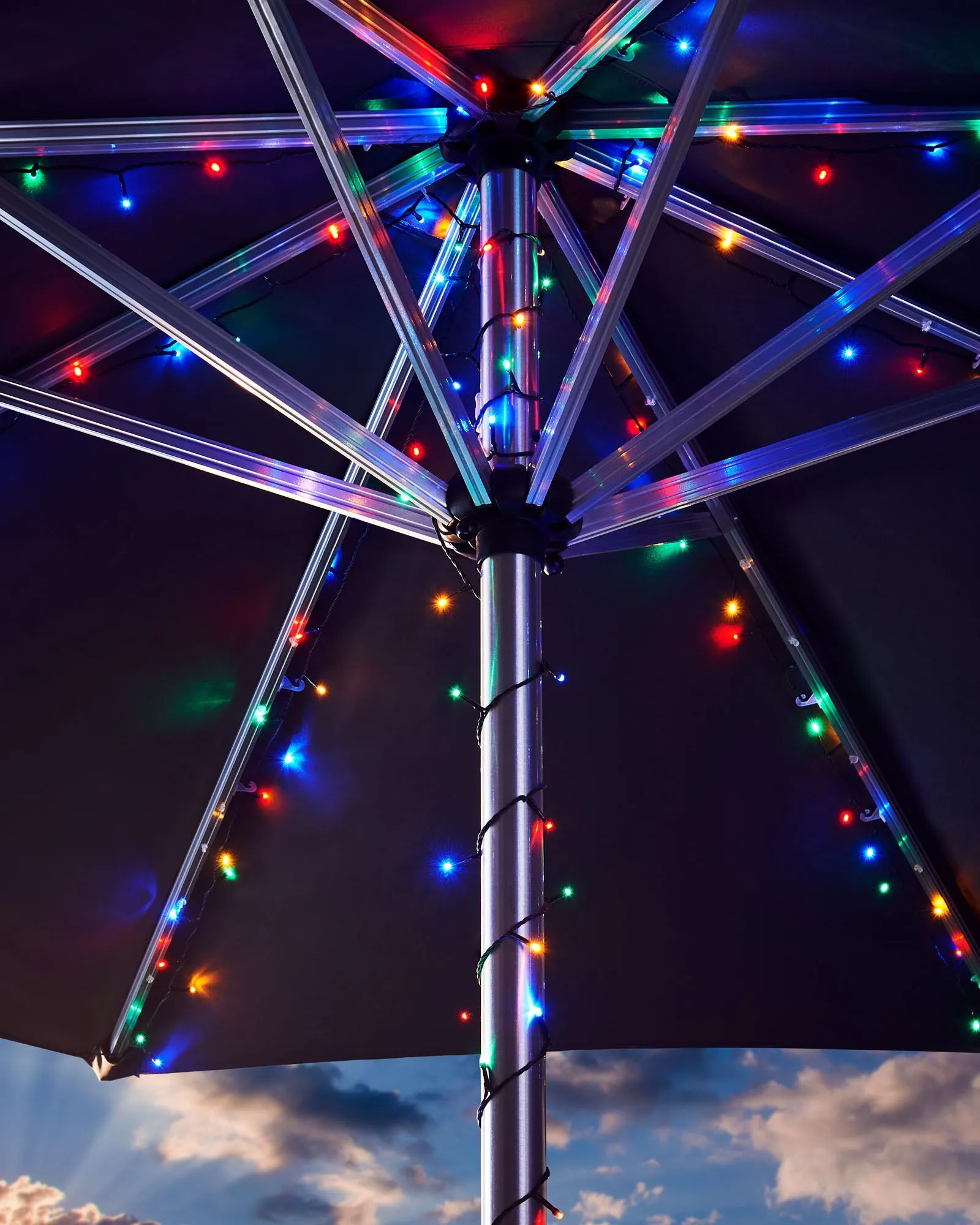 Outdoor Multi-Function 240 LED Light String, Multi Colour