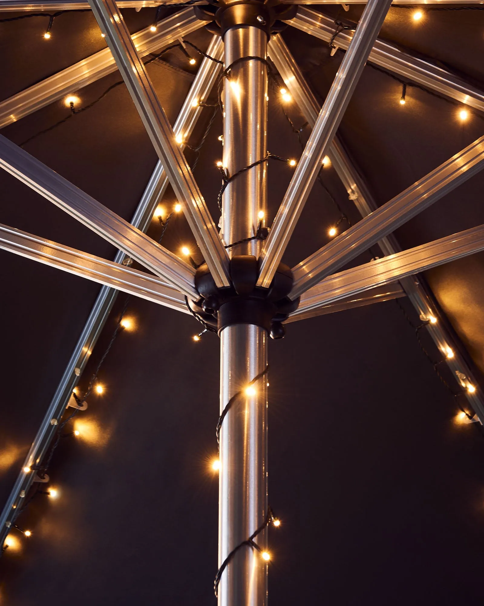 Outdoor Multi-Function 480 LED Light String, Warm White