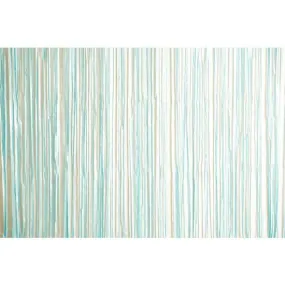 Pastel Matte Blue Foil Curtain