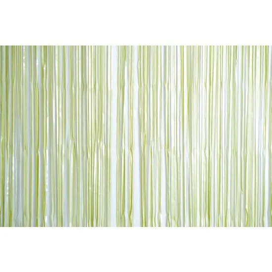 Pastel Matte Yellow/Chartreuse Foil Curtain