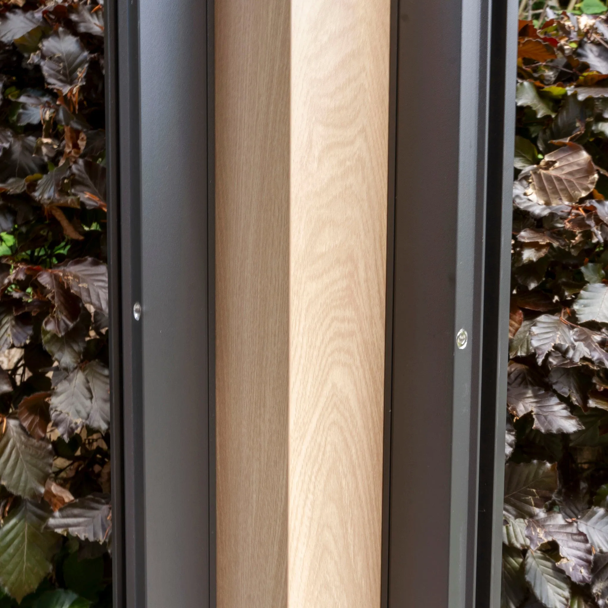 PergoSTET 4m x 4m Square Pergola with 3 Drop Sides and LED Lighting with Wood Effect