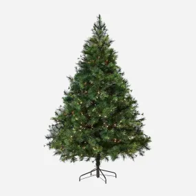 Pre-Lit Natural Royal Pine Tree - Warm White 7ft (2.1m)