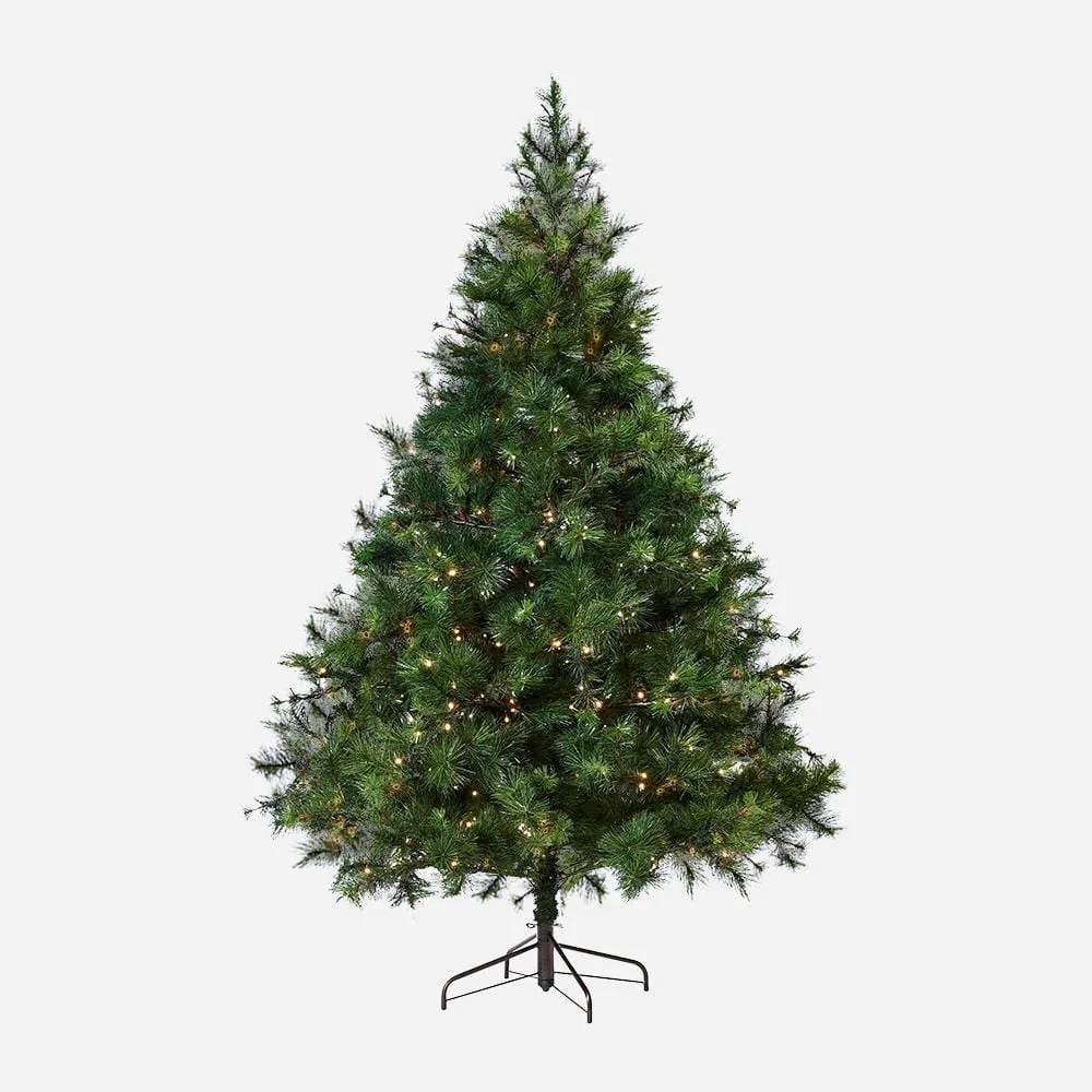 Pre-Lit Natural Royal Pine Tree - Warm White 7ft (2.1m)