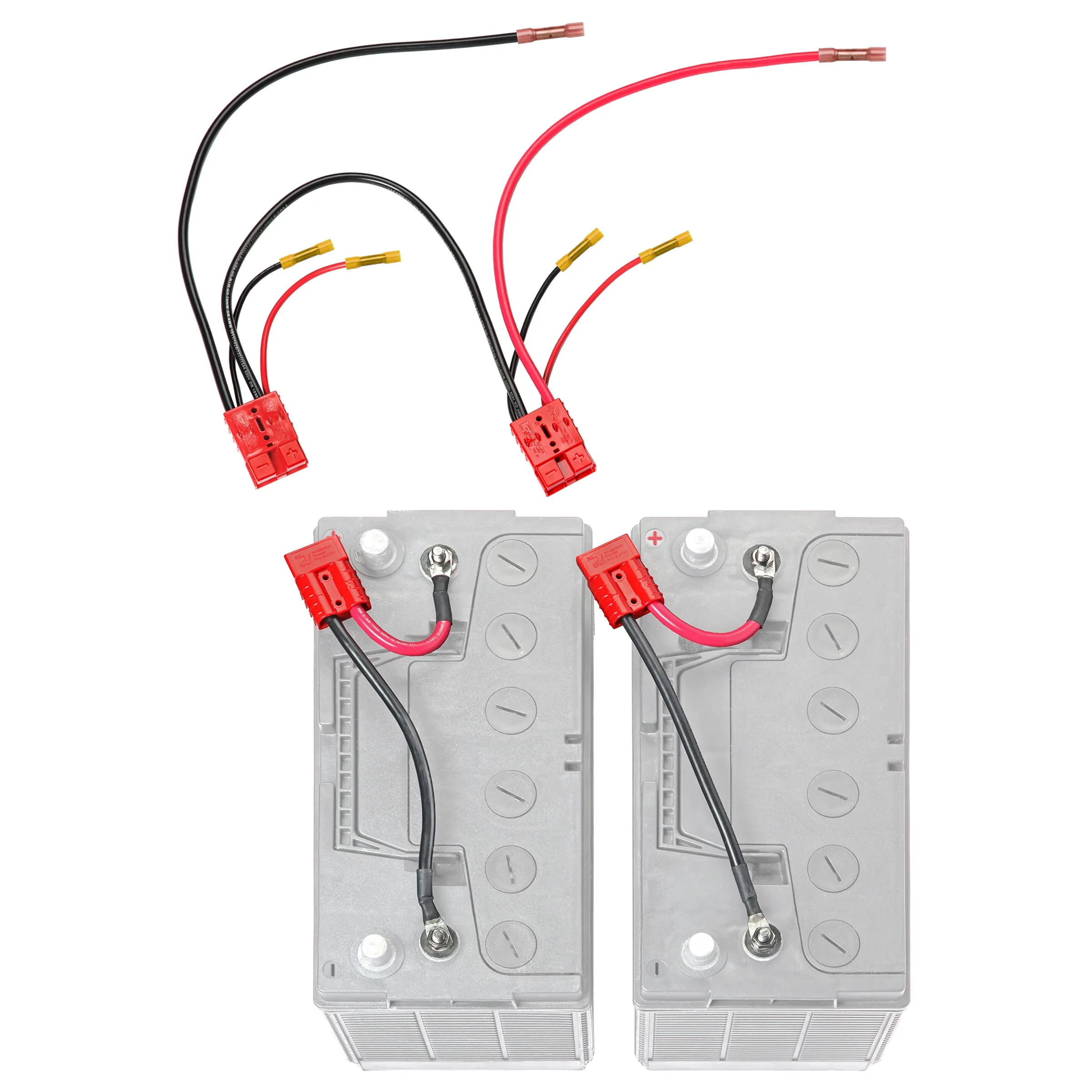 "Game Changer" 24 Volt Series Trolling Motor Connection Kit with On-Board Charging (RCE24VBCHK) Lithium Compatible #