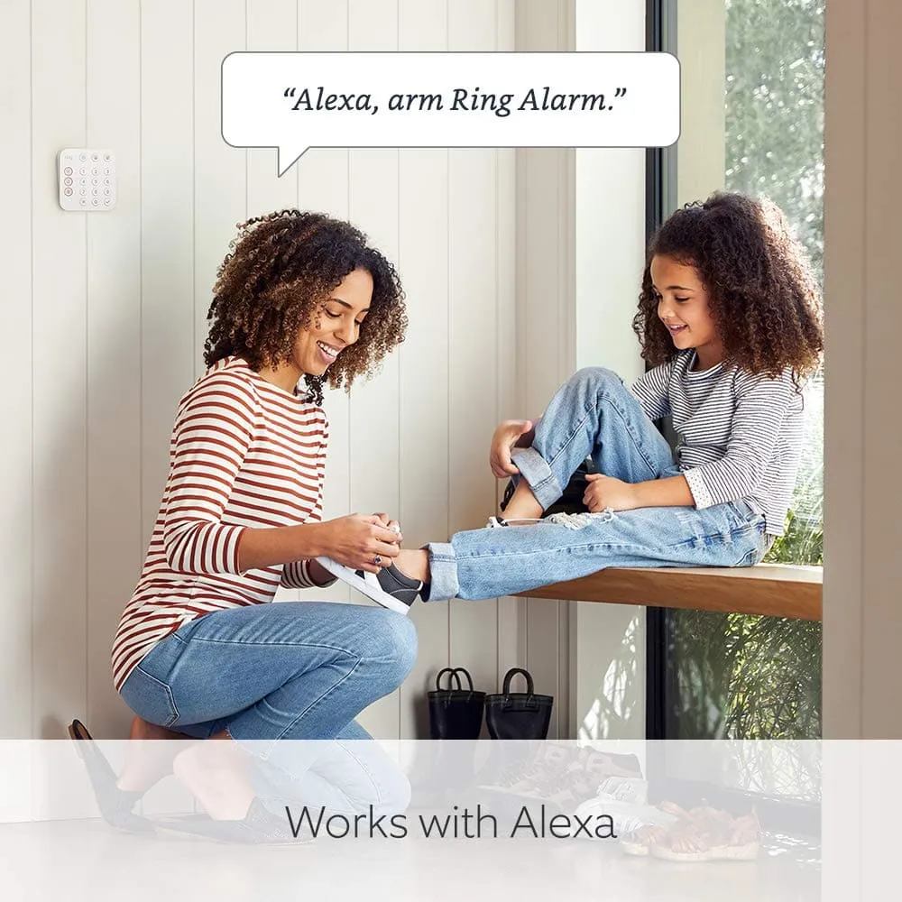 Ring Alarm Pack - S by Amazon | Smart home alarm security system with optional Assisted Monitoring