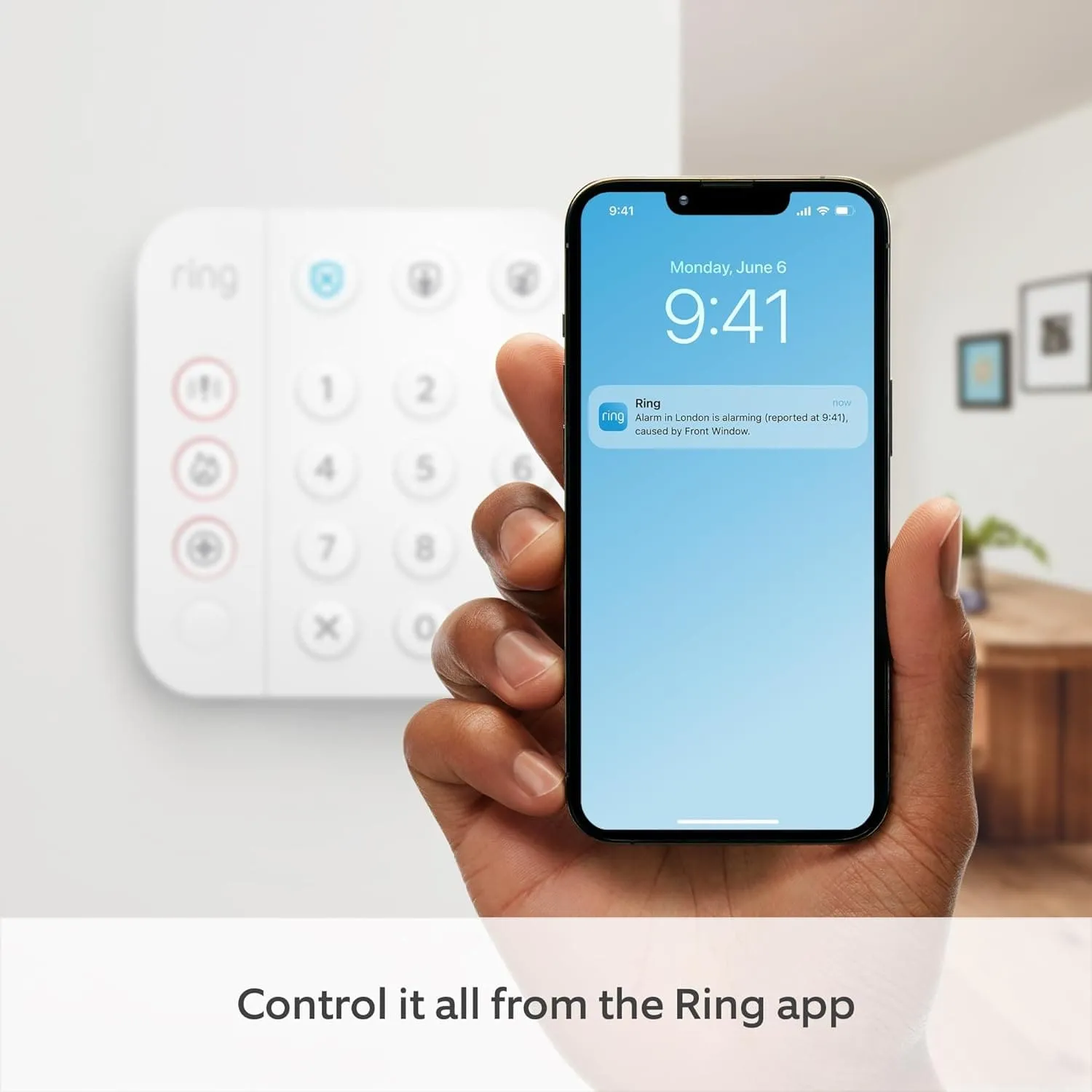 Ring Alarm Pack - S by Amazon | Smart home alarm security system with optional Assisted Monitoring