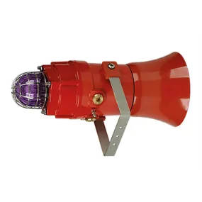RKI Horn/Xenon Red Strobe, 24 VDC (Class I, Division 1)