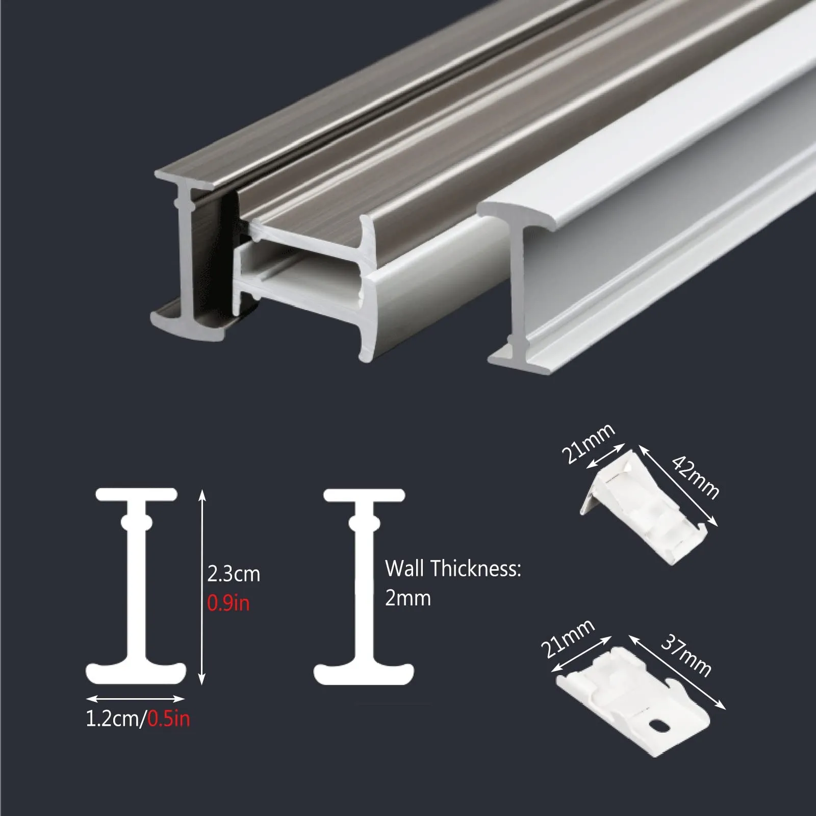 Room Dividers Now Curtain Track Set Flexible Rail System Privacy Divider Rods
