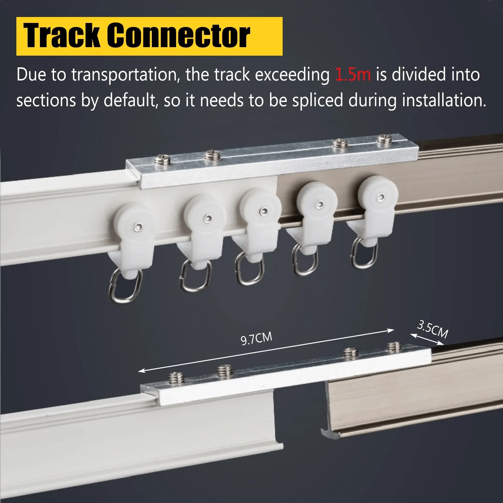 Room Dividers Now Curtain Track Set Flexible Rail System Privacy Divider Rods