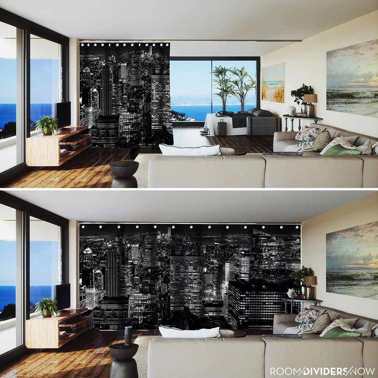 Room/Dividers/Now Premium Room Divider Curtain - Skylights