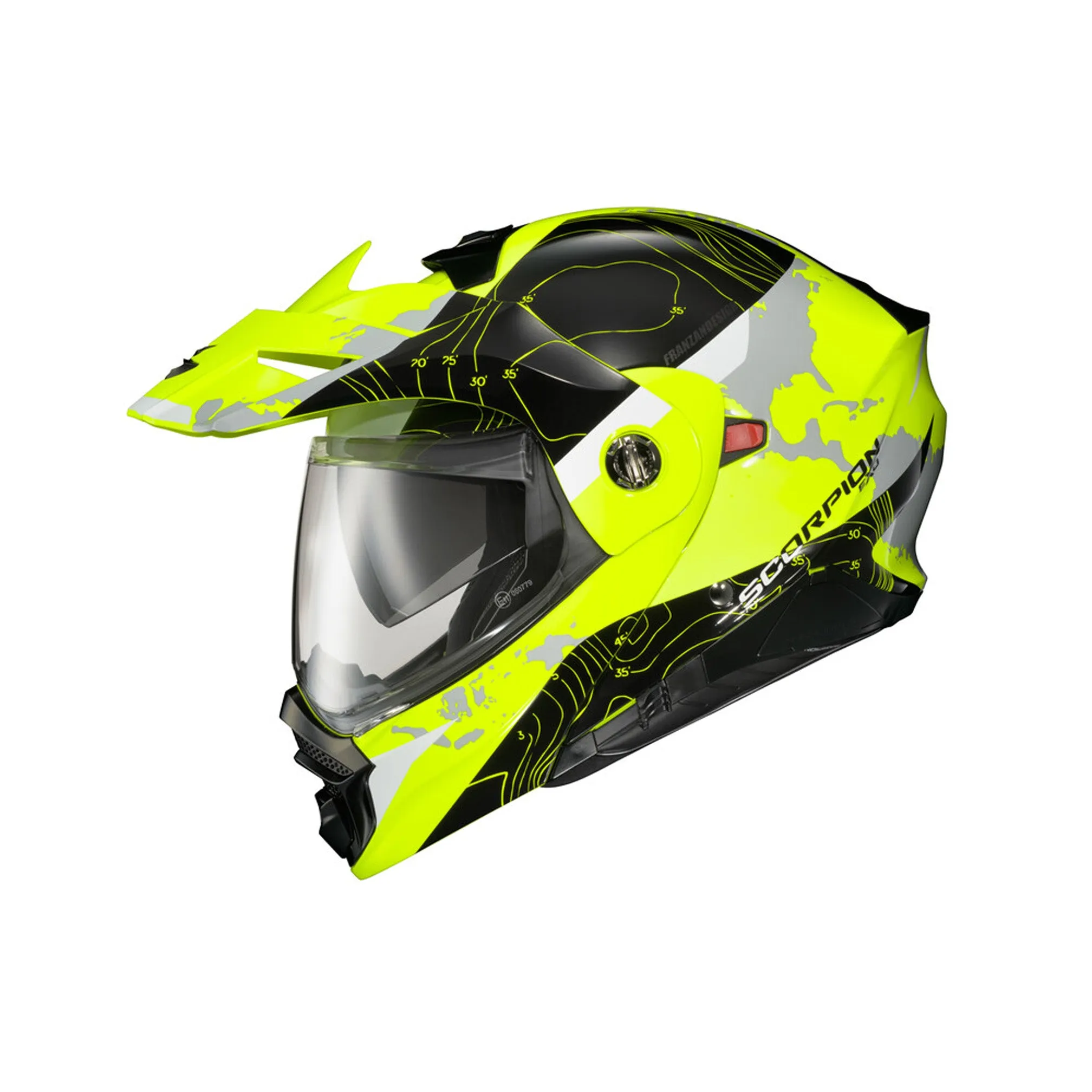 SCORPION EXO EXO-AT960 Topographic Modular Helmet