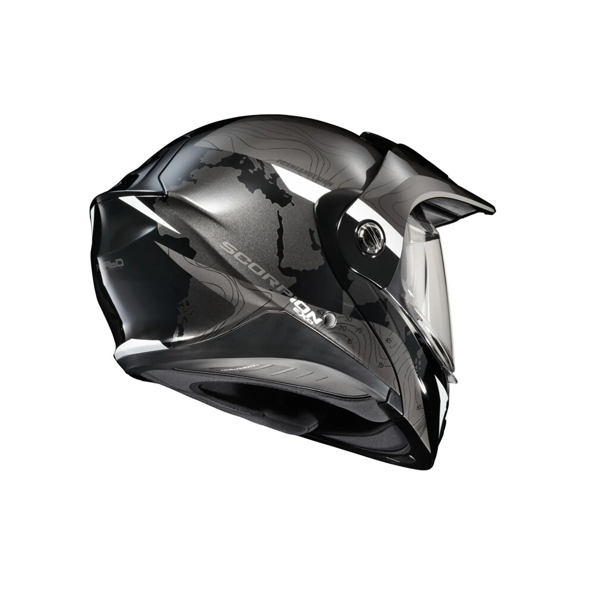 SCORPION EXO EXO-AT960 Topographic Modular Helmet