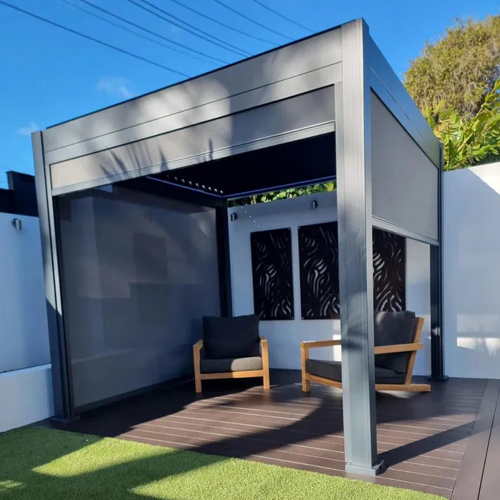 ShadeTec 3m x 3m Louvre Roof System