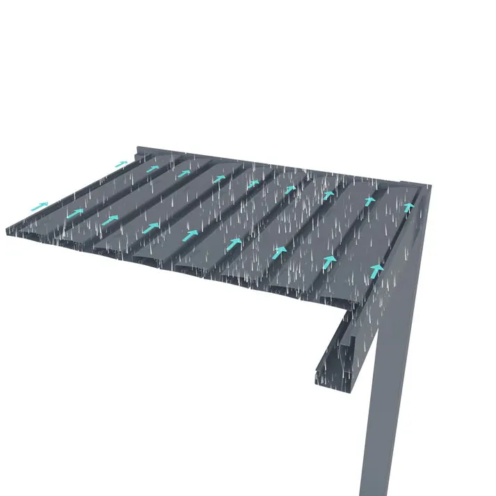 ShadeTec 3m x 3m Louvre Roof System